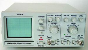 oscilloscope analogique / sur table / 2 voies