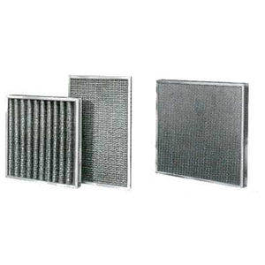 matériau filtrant à treillis métallique tricoté 1