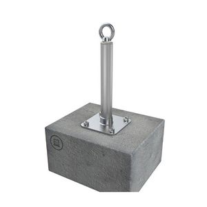 ancrage antichute en acier inoxydable 1