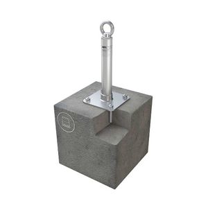 ancrage antichute en acier inoxydable 1
