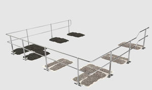 garde-corps en aluminium