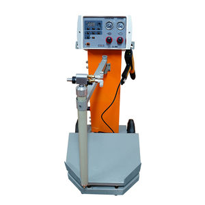 machine de poudrage avec pistolet électrostatique 1
