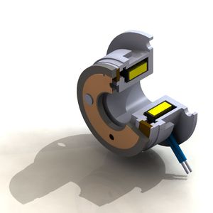 frein à disque / électromagnétique / à montage sur bride