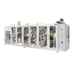remplisseuse de matériaux secs en vrac / sacs ouverts / entièrement automatique / pesée nette