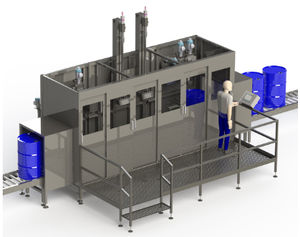 remplisseuse capsuleuse totalement automatique