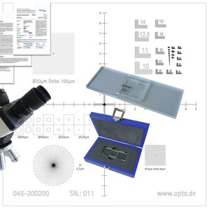 équipement de calibration pour microscopes