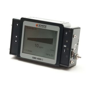 détecteur de monoxyde de carbone / de gaz combustible / d'oxygène / de méthane