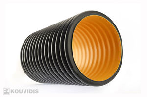 tube flexible pour l'eau / en plastique / pour eaux usées