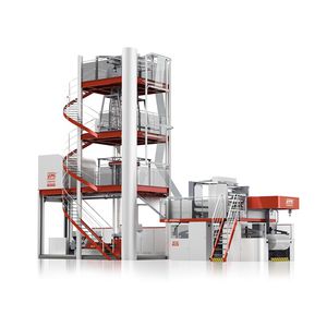 ligne de coextrusion de film par gonflage
