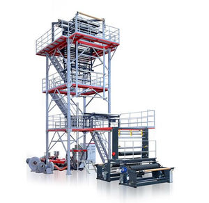 ligne de coextrusion de film par gonflage