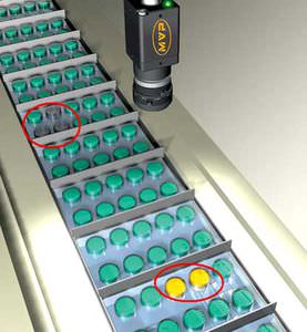 système de vision avec caméra pour tâche d'inspection