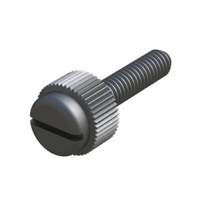 vis moletée en nylon / en polyamide / résistante aux produits chimiques