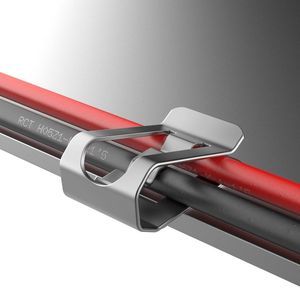 collier pour câble électrique en acier inoxydable 1