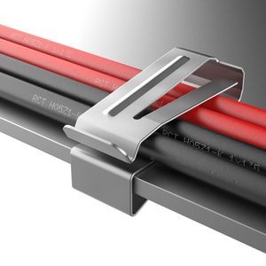collier pour câble électrique en acier inoxydable 1