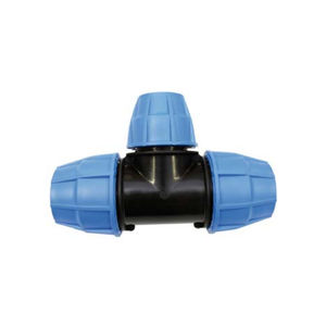 raccord fileté / en T / hydraulique / en polypropylène