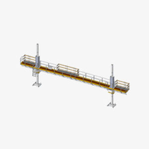 plateforme sur mât bi-mât