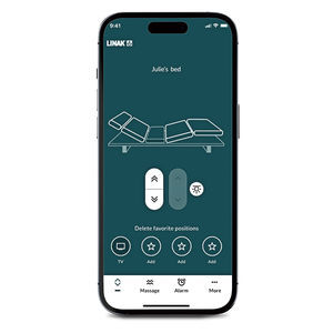 App pour le réglage de lit 1