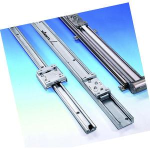guidage linéaire à patin / en aluminium / sans entretien / sur rail profilé
