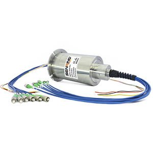 collecteur tournant de fibre optique