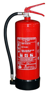 extincteur à poudre