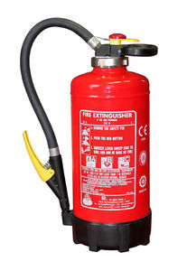 extincteur à poudre