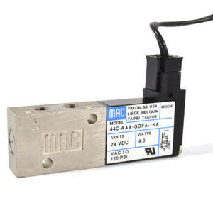 distributeur pneumatique à clapet
