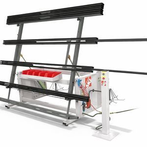 banc d'assemblage de portes et fenêtres
