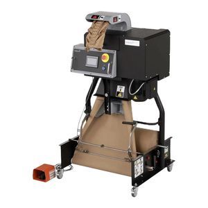 machine de calage papier froissé