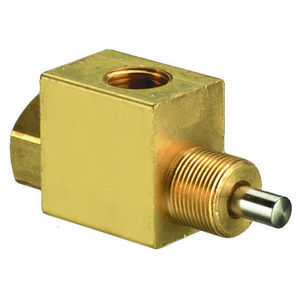 distributeur hydraulique à clapet / actionné pneumatiquement / 3/2 voies / normalement fermé