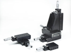 Table De Positionnement Mobile 3 Axes XYZ - Plateforme De Réglage Fin Pour Machine De Gravure Laser - Alliage D'Aluminium - Course X80 Y50 Z120 Mm