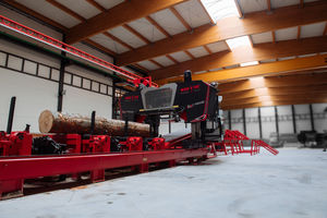 ligne de sciage pour produits de grandes dimensions 1