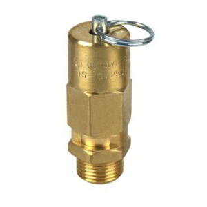soupape de sécurité pour air comprimé / pour vapeur / pneumatique / cartouche