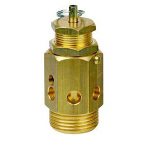 soupape de sécurité pour air comprimé / pour vapeur / pneumatique / cartouche