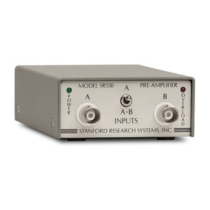 amplificateur de tension / de mesure / lock-in / benchtop
