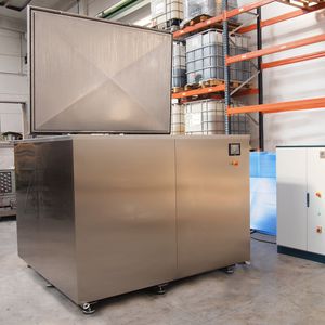 machine de nettoyage à ultrasons / automatique / pour l'industrie automobile / pour le traitement de surface
