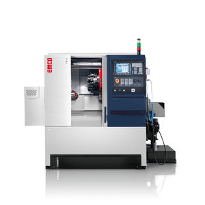 tour CNC / 2 axes / à haut rendement / pour usinage de barres