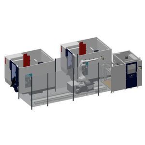 cellule robotisée de palettisation 1