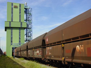 système de chargement de wagons de chemin de fer 1