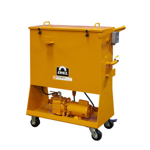 séparateur à coalescence / d'huile / pour l'industrie du recyclage / mobile