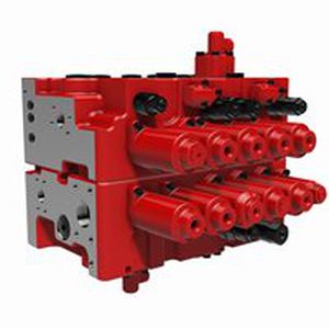 vanne à commande hydraulique / de contrôle / pour huile / multivoies