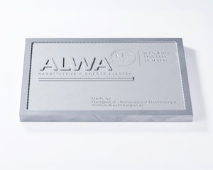plaque d'aluminium