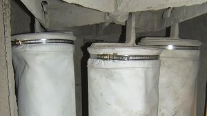 poche filtrante pour collecteur de poussière 1