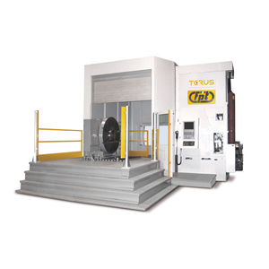 centre de fraisage 3 axes / horizontal / à colonne mobile / avec table rotative