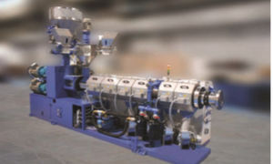 ligne d'extrusion de profilés