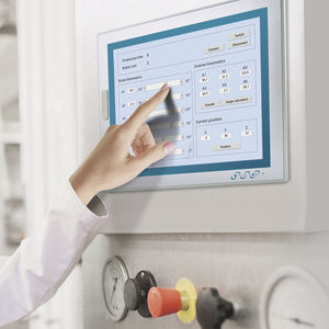 panel PC TFT LCD / à écran tactile résistif à 5 fils / 12