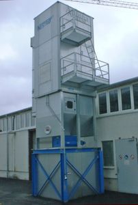 unité de filtration ensacheuse