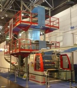 ligne d'extrusion gonflage