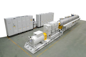 extrudeuse bivis corotative
