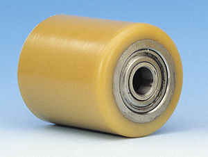 galet de transpalette / en nylon / en polyuréthane / en acier