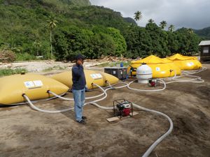 réservoir de stockage d'eau potable